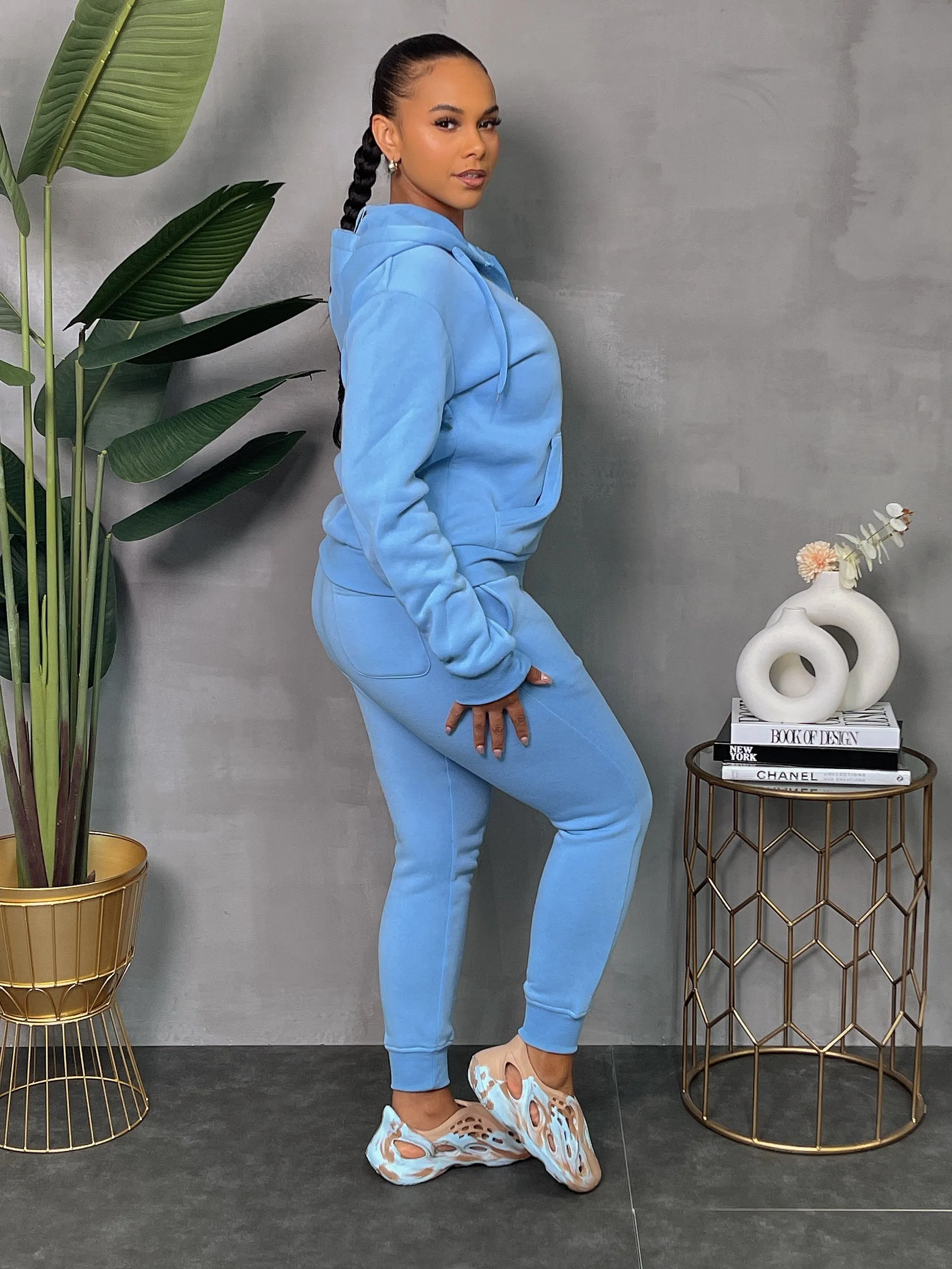 LF22777-Lady's Zipdown Fleece Set