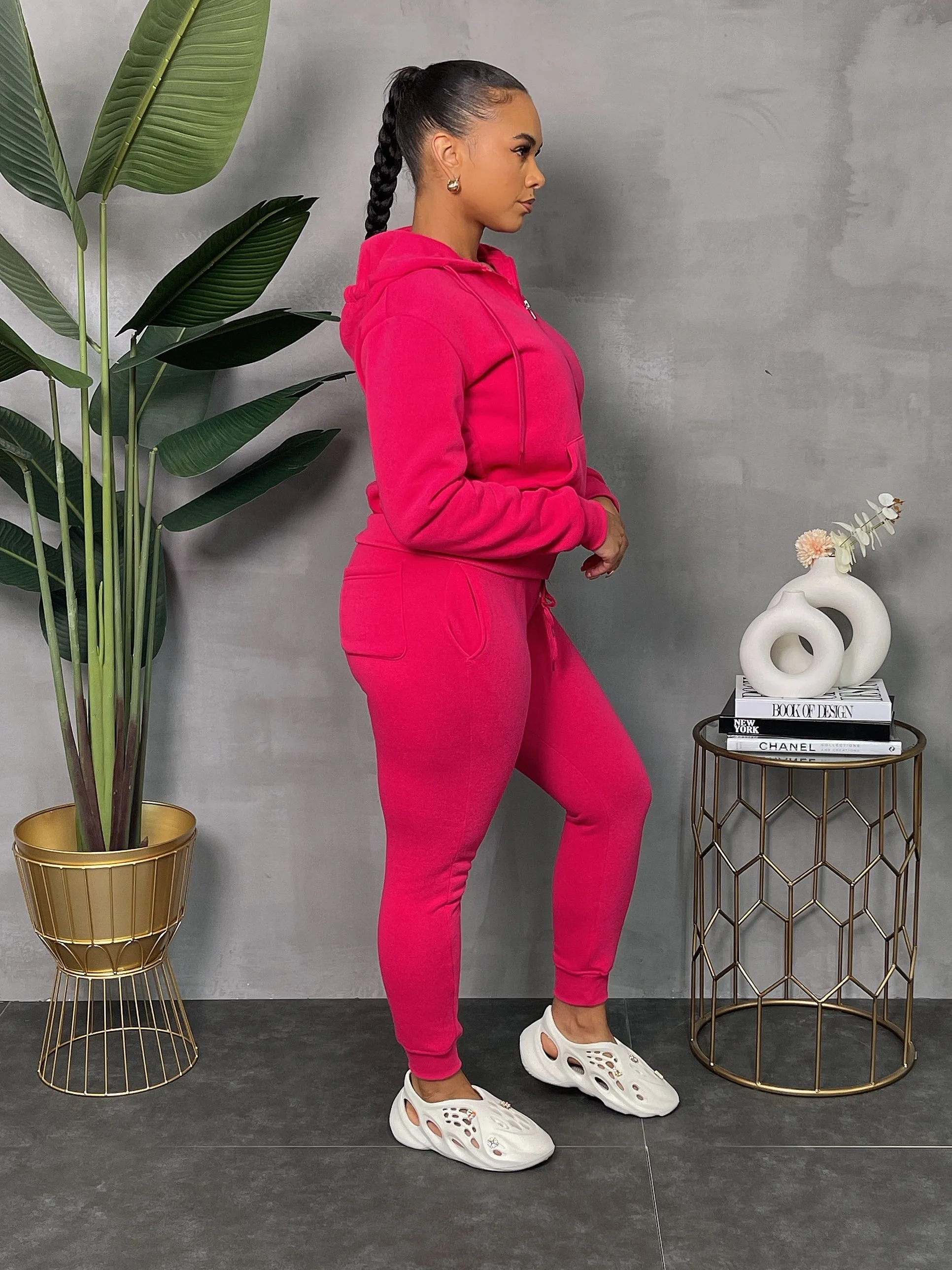 LF22777-Lady's Zipdown Fleece Set