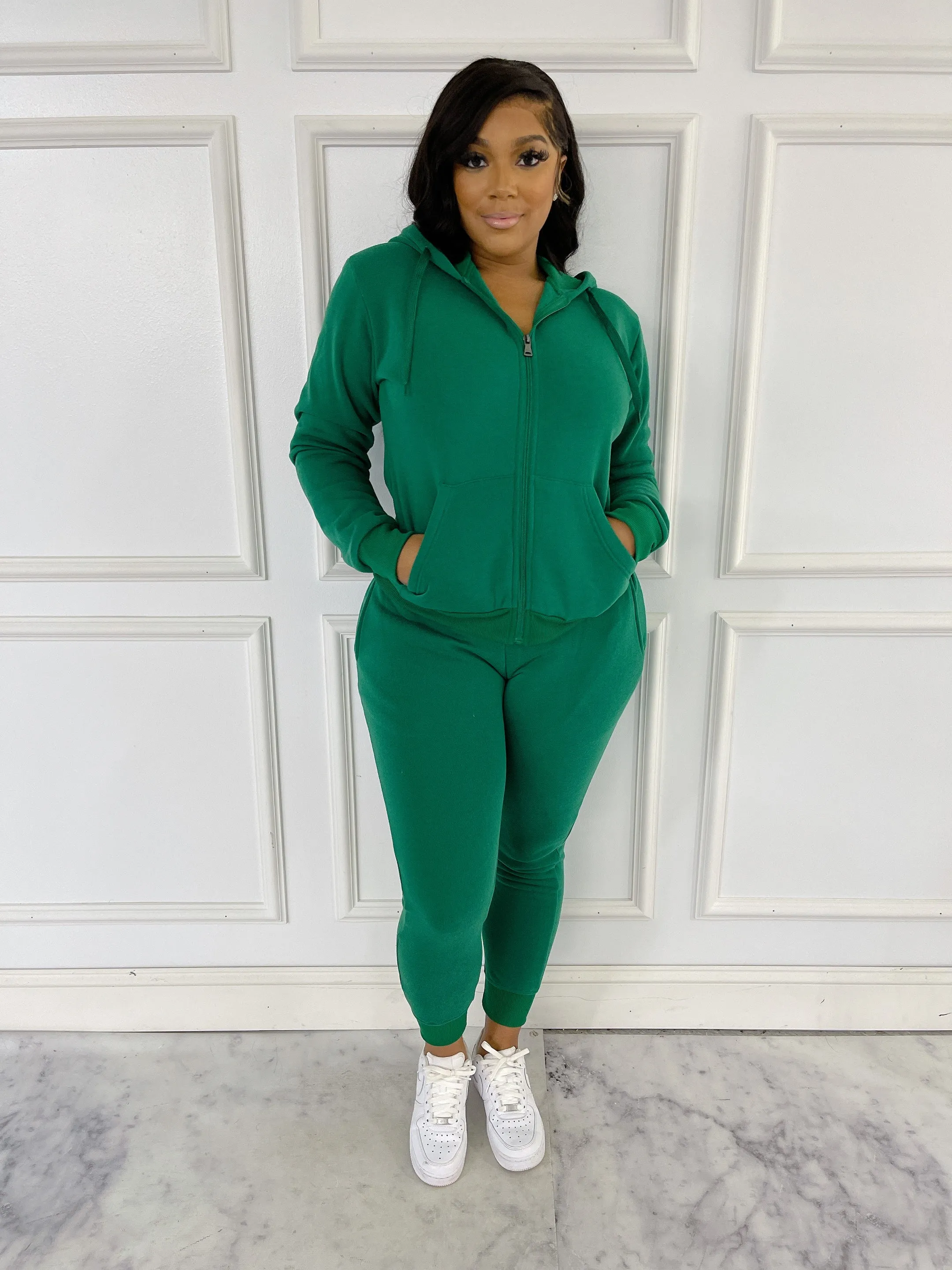 LF22777-Lady's Zipdown Fleece Set