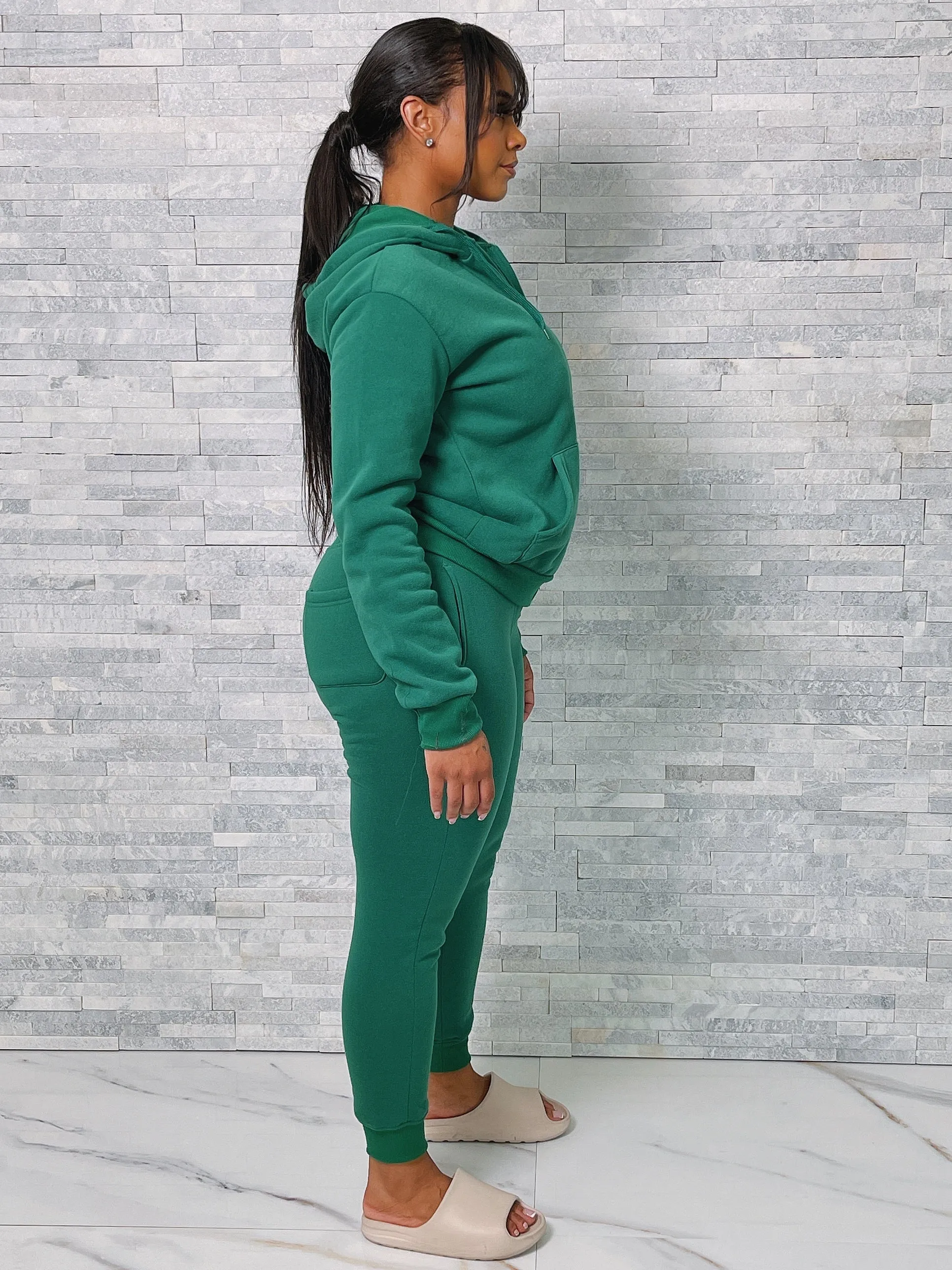 LF22777-Lady's Zipdown Fleece Set
