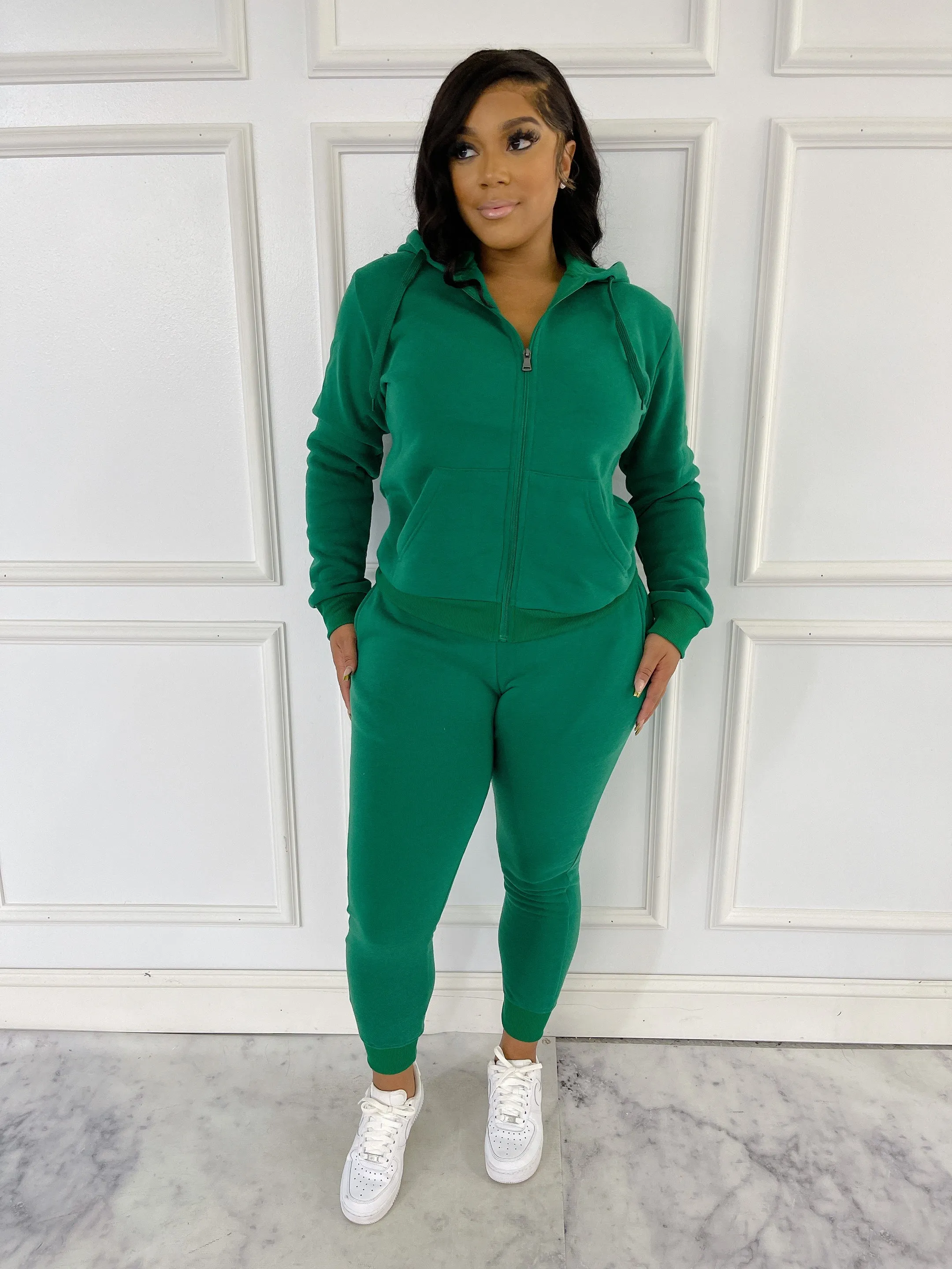 LF22777-Lady's Zipdown Fleece Set