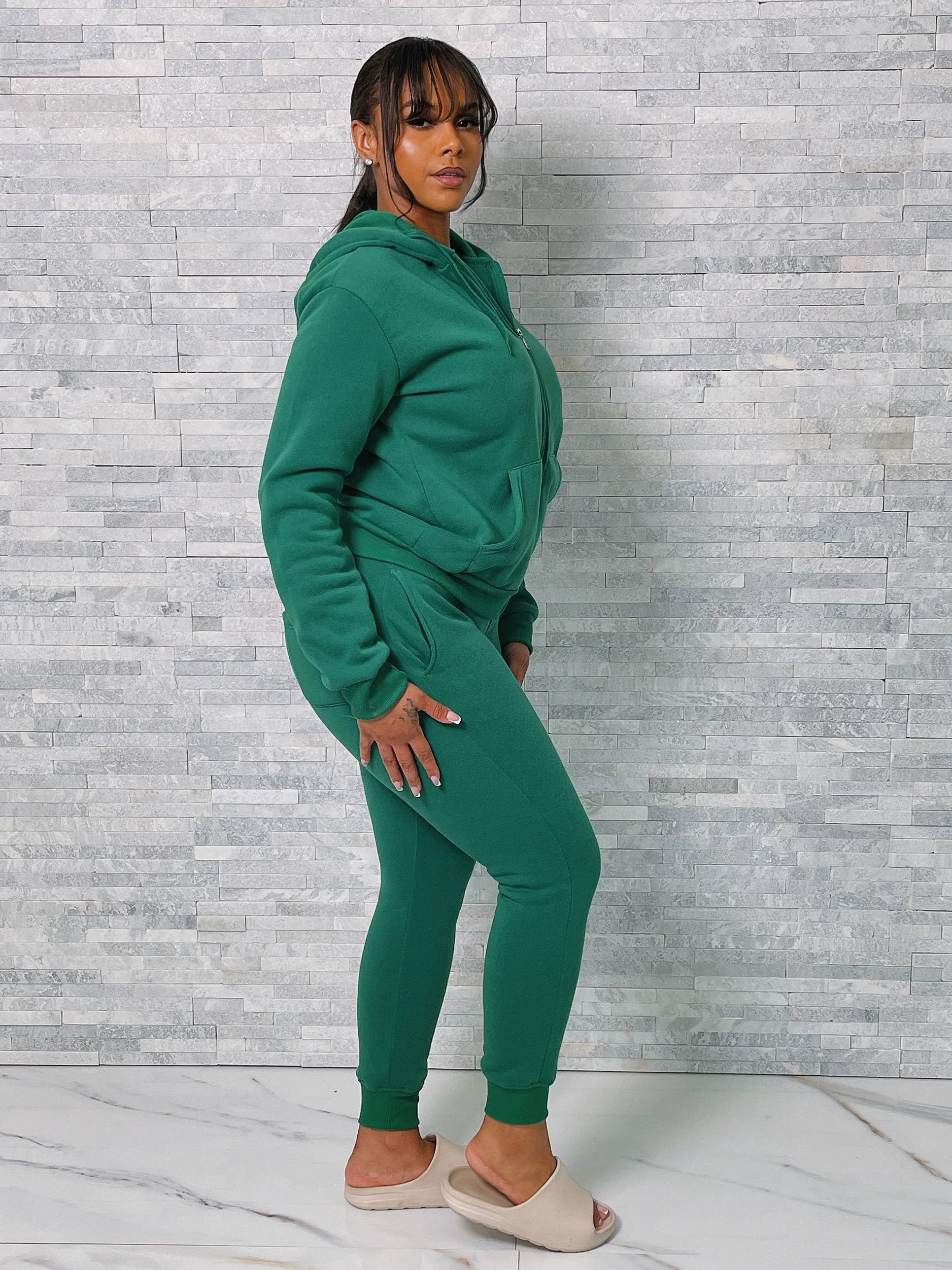 LF22777-Lady's Zipdown Fleece Set