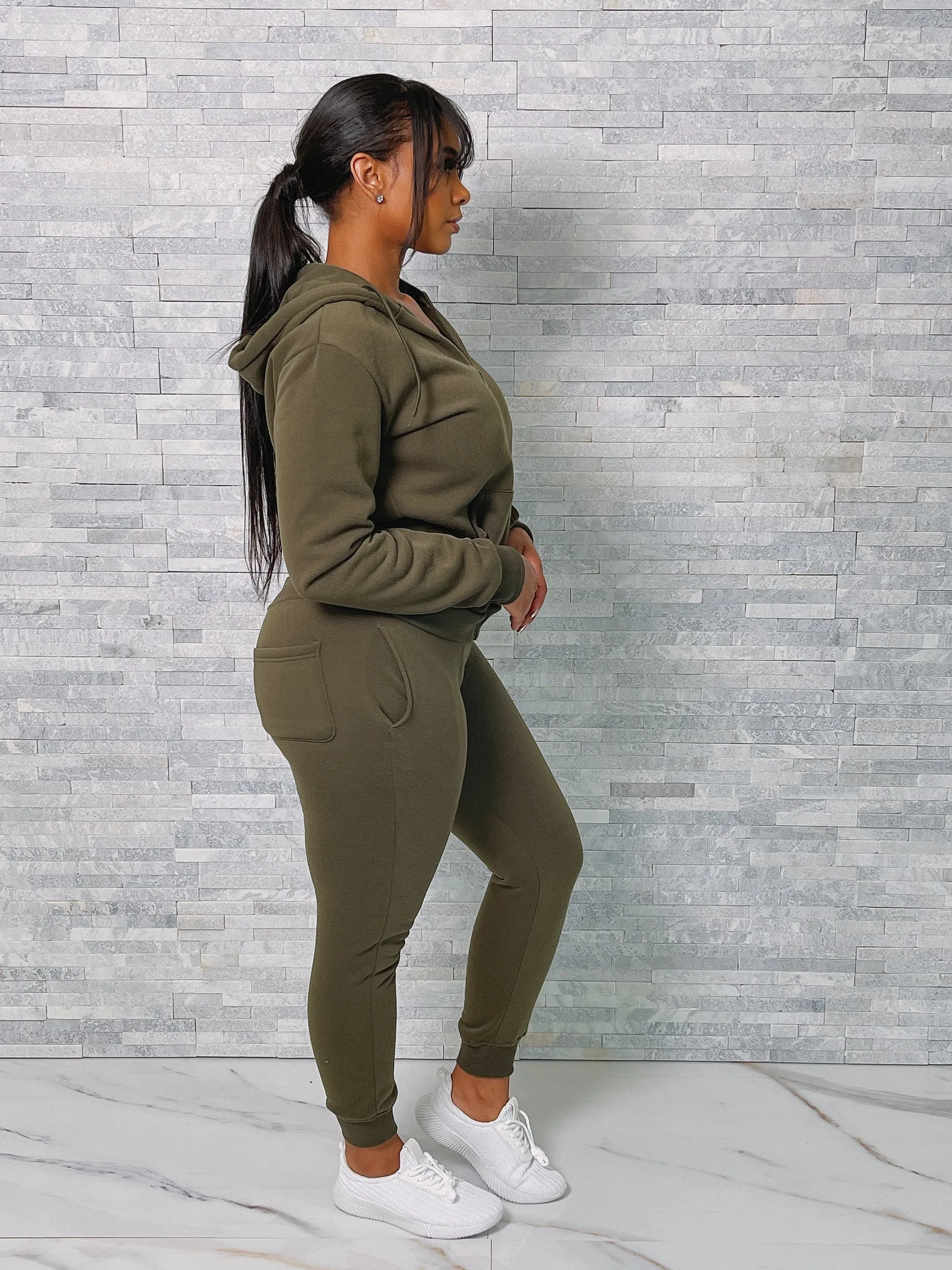 LF22777-Lady's Zipdown Fleece Set