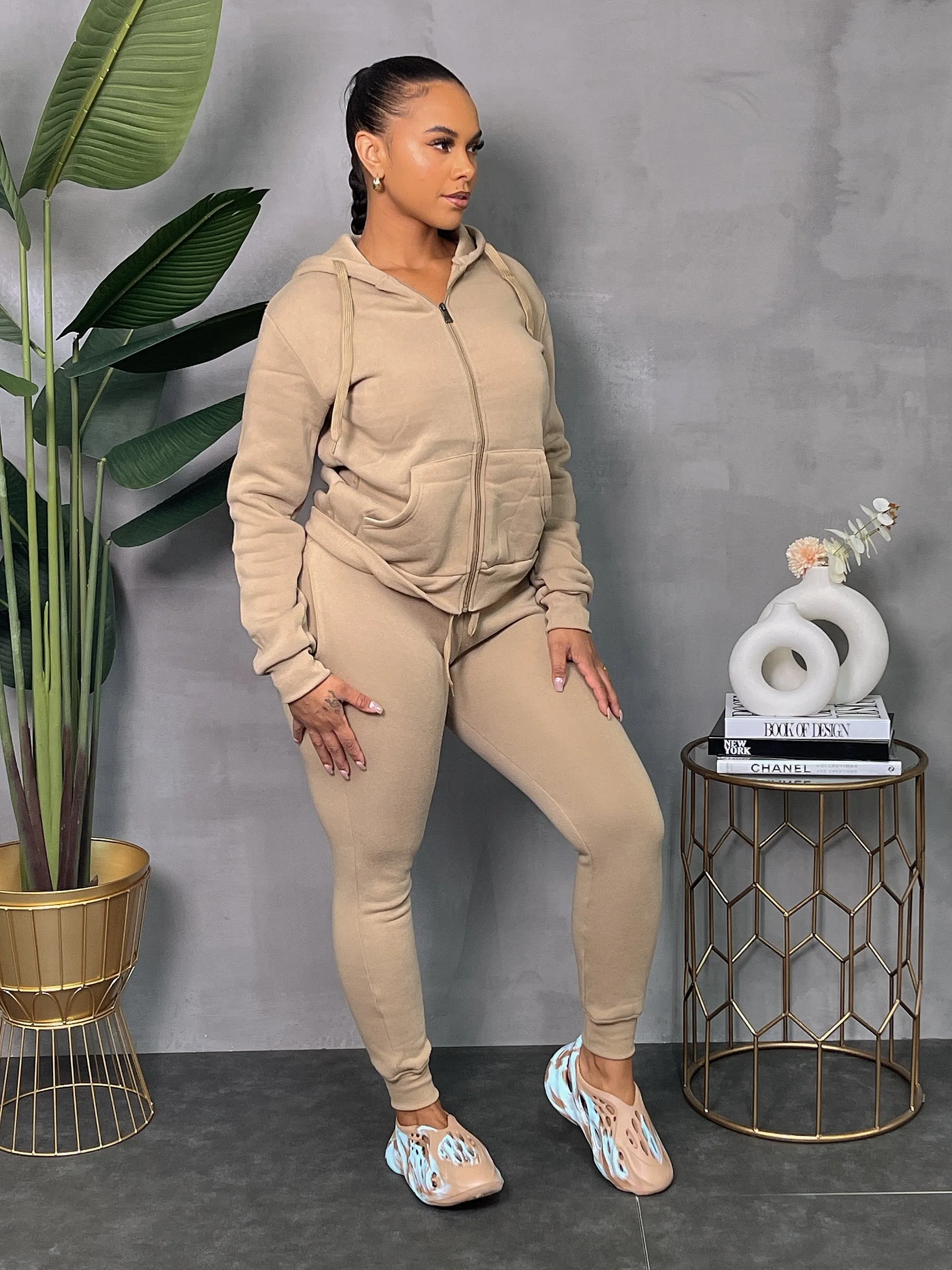 LF22777-Lady's Zipdown Fleece Set