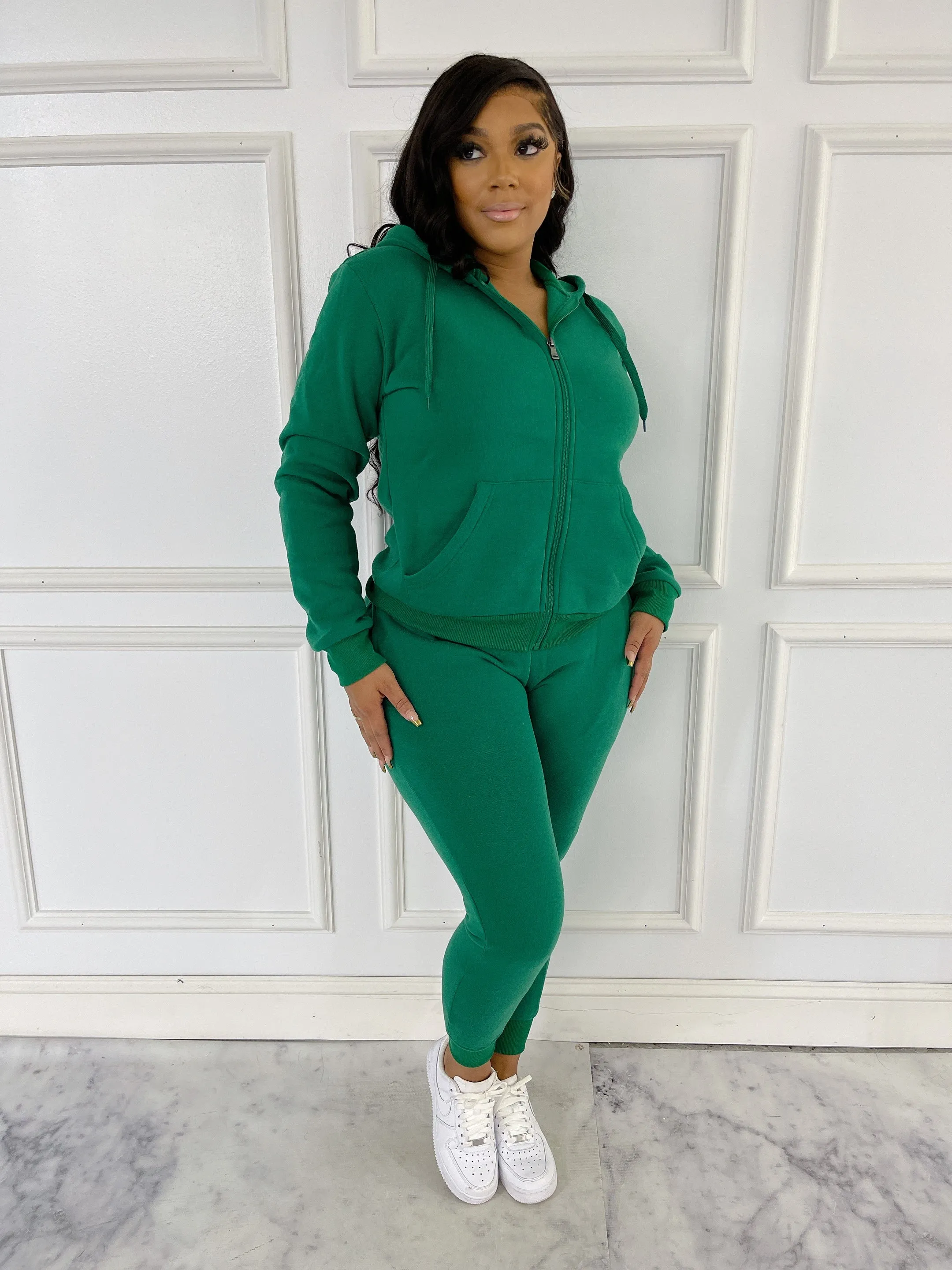 LF22777-Lady's Zipdown Fleece Set