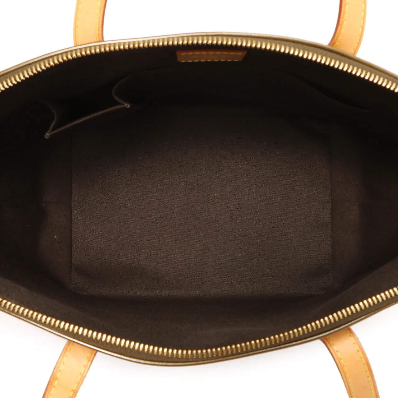 Louis Vuitton Vert Olive Vernis Bellevue GM