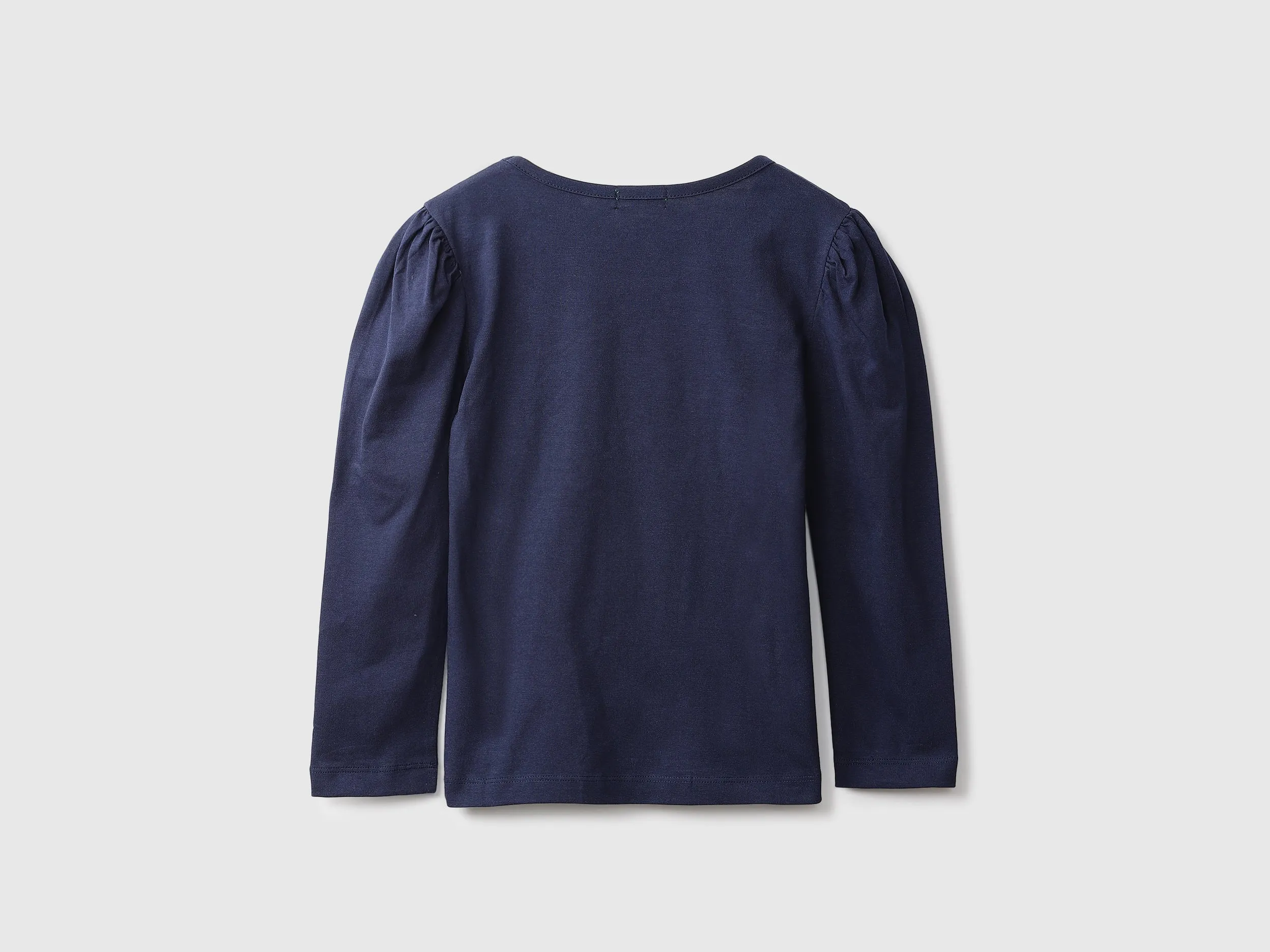 Lurex Cord Navy Blue Top
