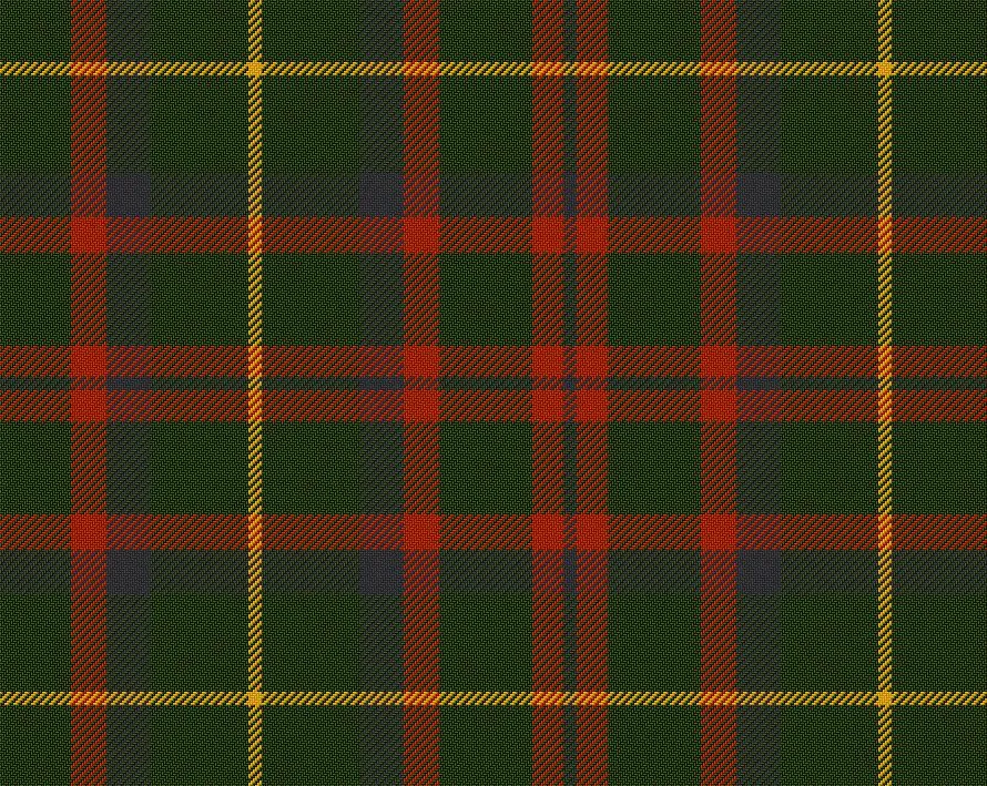 MacIntosh Hunting Ancient Medium Weight 11oz Tartan Cloth