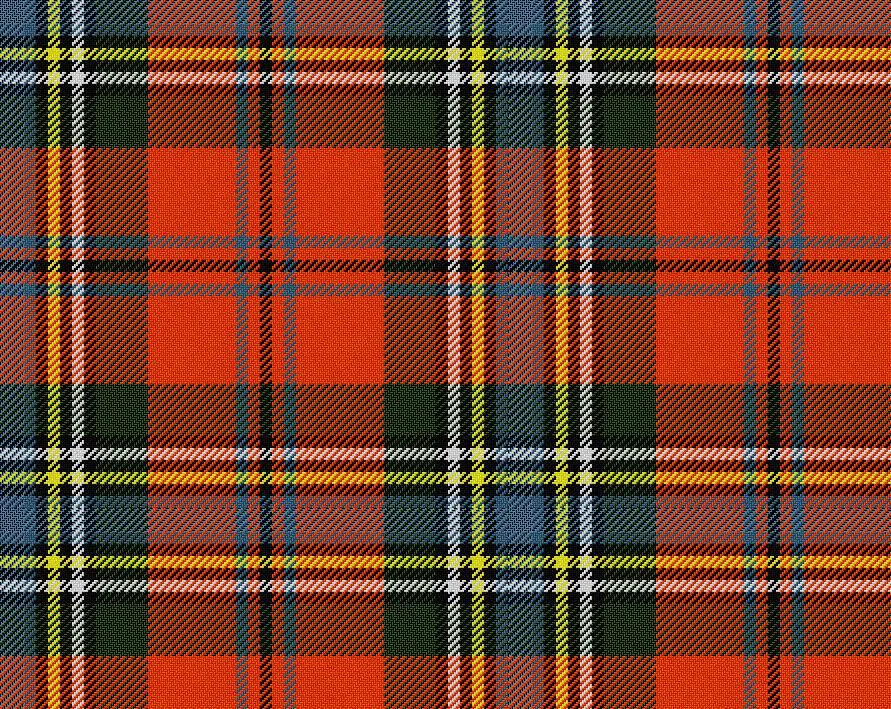 MacLean of Duart Ancient Medium Weight 11oz Tartan Cloth