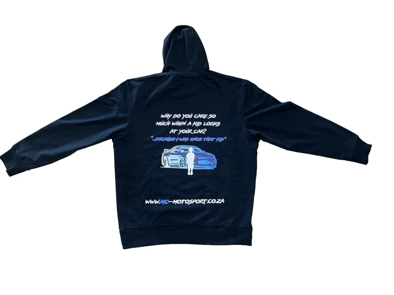 Medium - MC Motosport Hoodie - I Was Once That Kid Quote