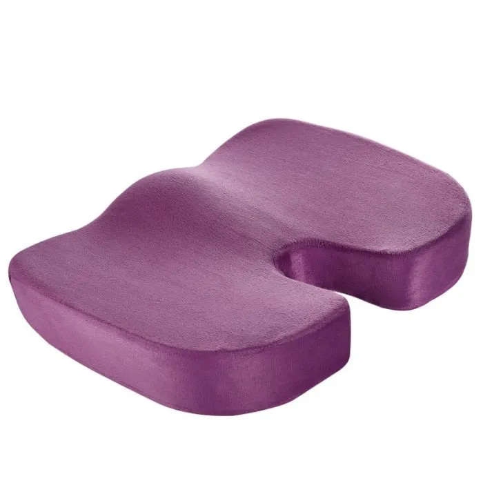 Memory Foam Sciatica & Back Pain Relief Cushion