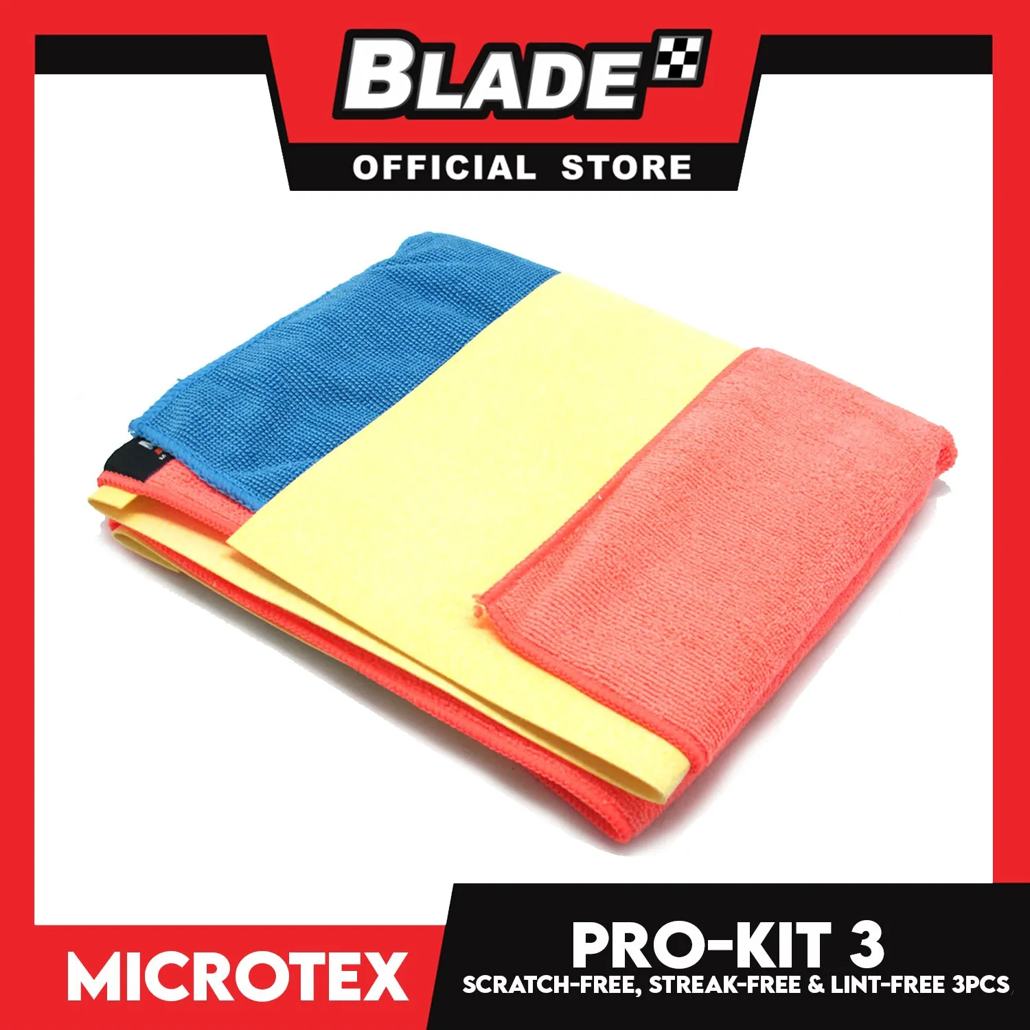 Microtex Pro-Kit 3 Microfiber Cloth MA-PKT003