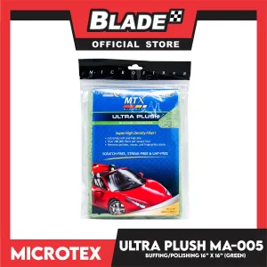 Microtex Ultra Plush Buffing-Polishing Cloth MA-005 (Green)