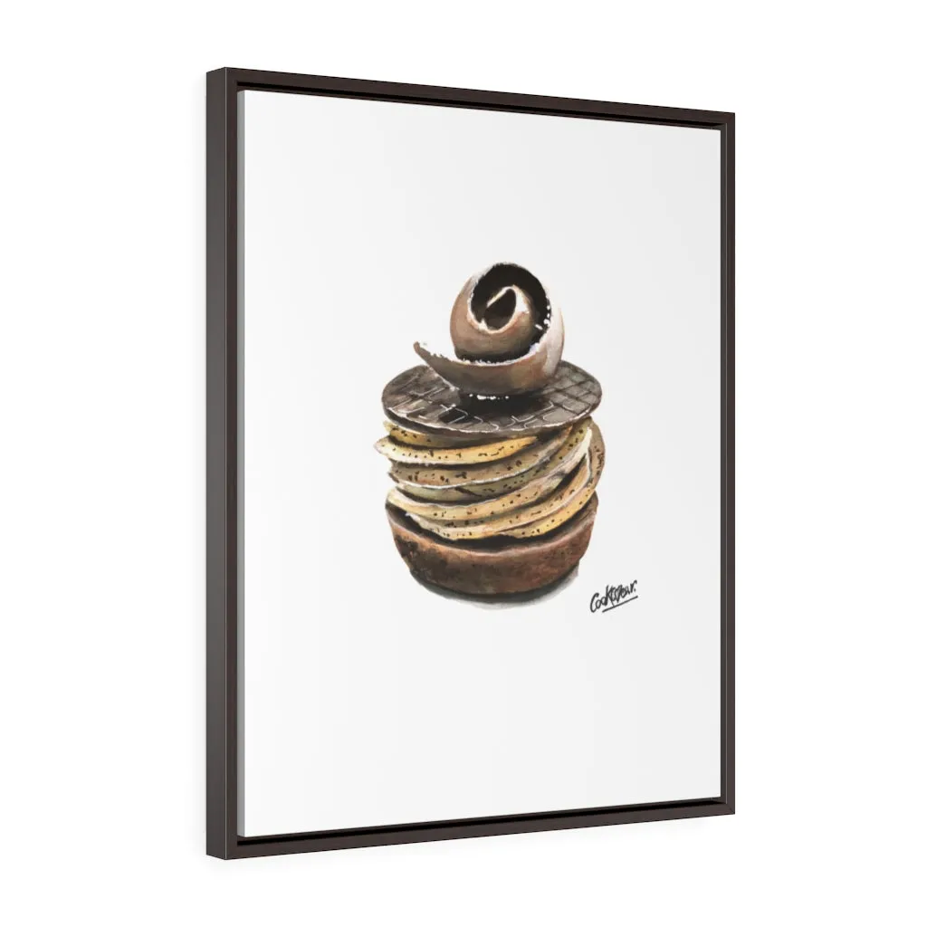 Mille Paris-Brest Small Framed Canvas