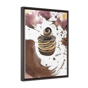 Mille Paris-Brest Watercolor Large Framed Canvas