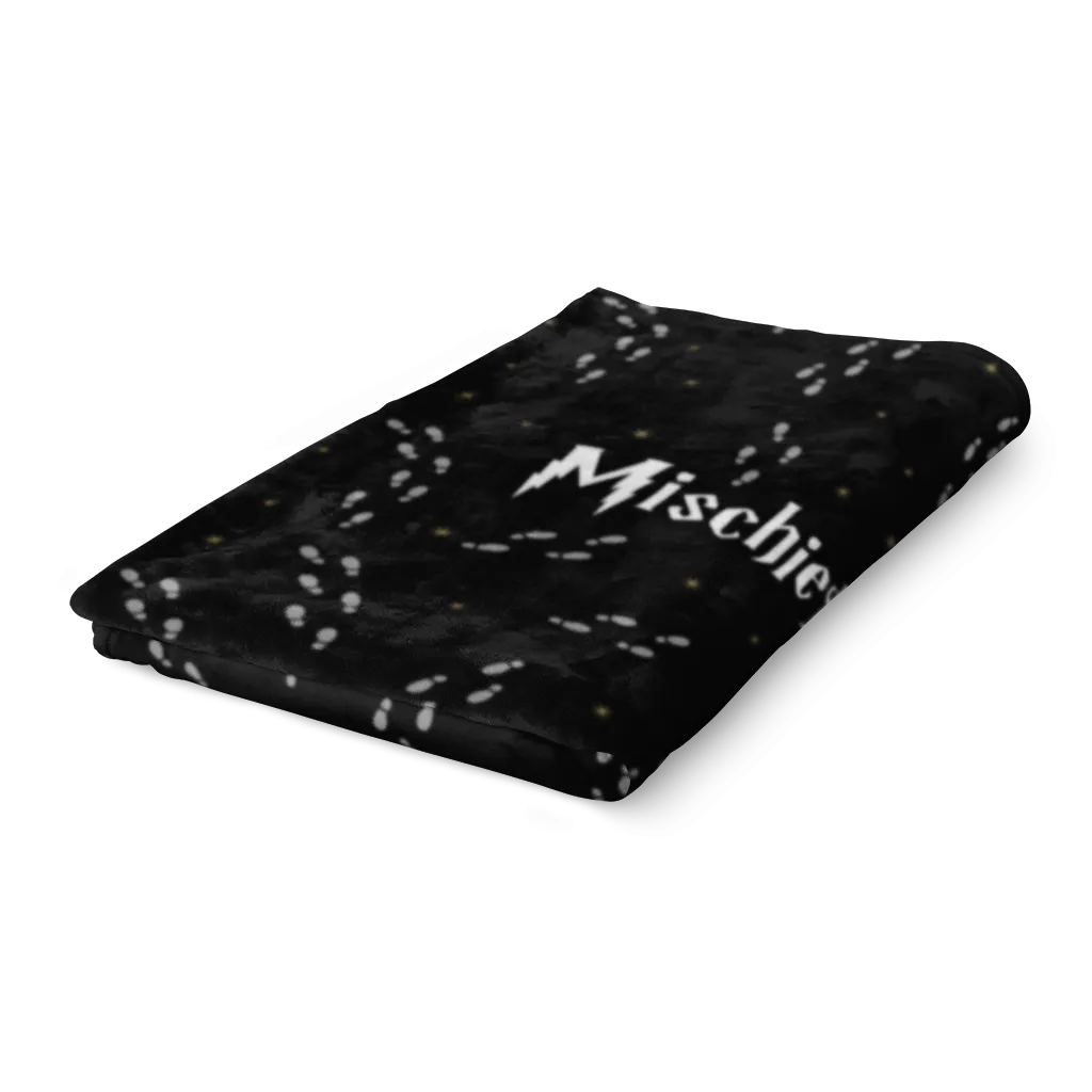 Mischief Managed Fleece Blanket