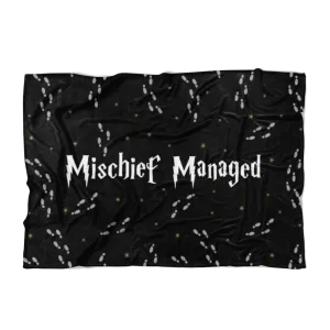 Mischief Managed Fleece Blanket