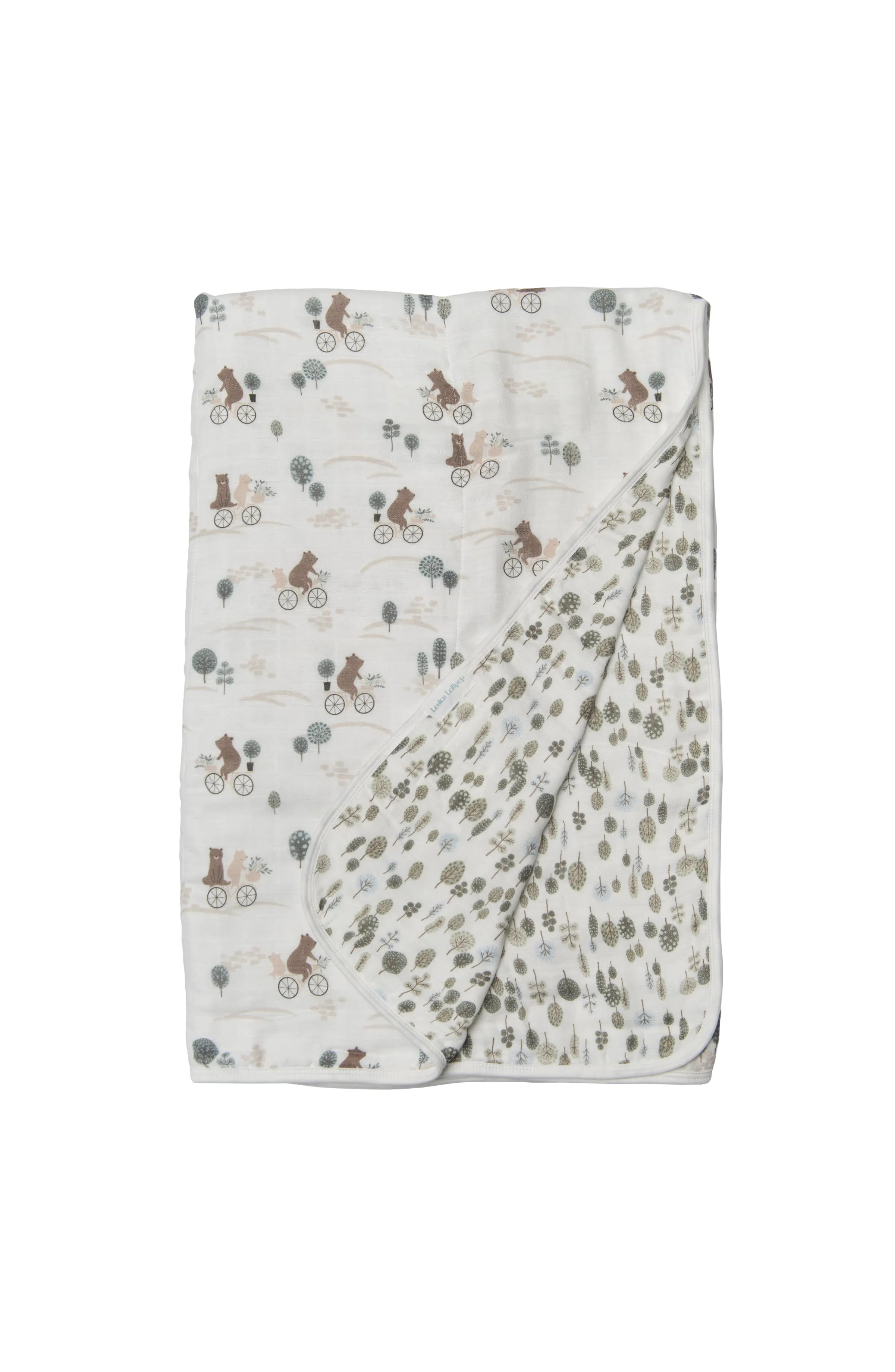 Muslin Quilt - Bears on Bikes