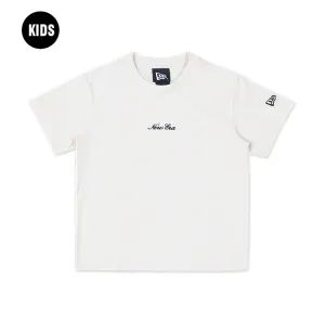 New Era Kids Basic Light Cream Short Sleeve T-Shirt