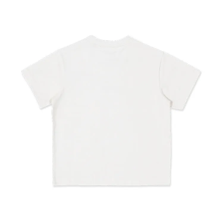 New Era Kids Basic Light Cream Short Sleeve T-Shirt