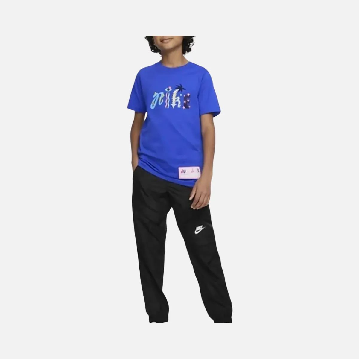 Nike Sportwear Older Kids T-Shirts -Game Royal