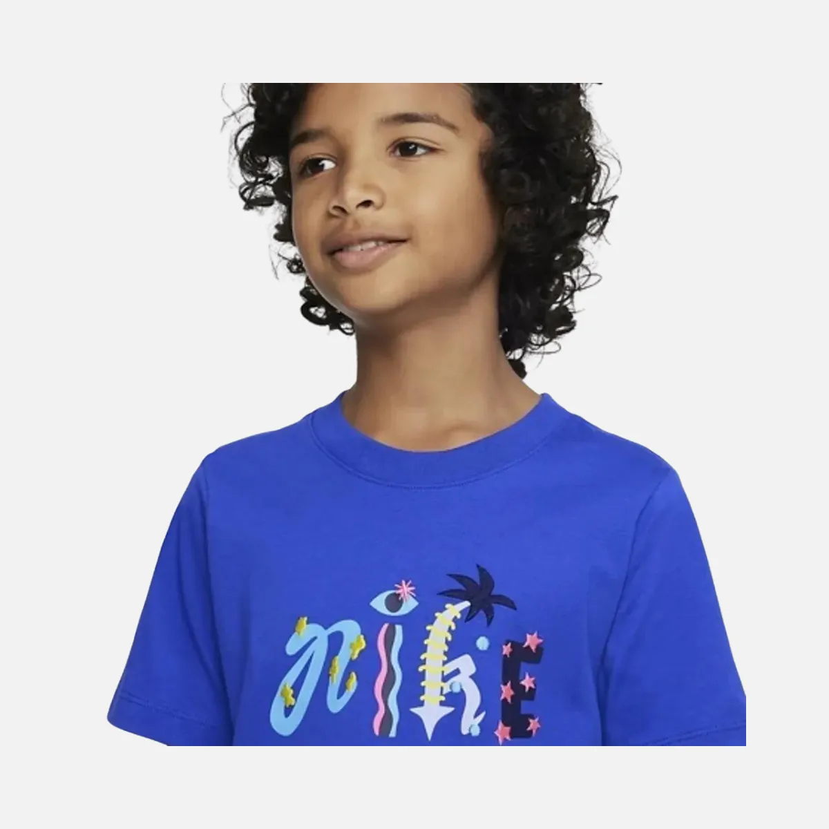 Nike Sportwear Older Kids T-Shirts -Game Royal