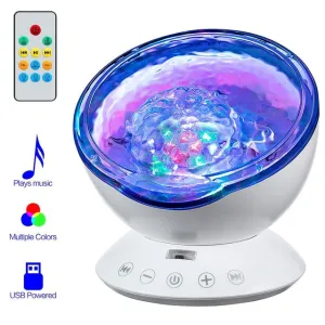 Ocean Wave Projector Led Night Lamp