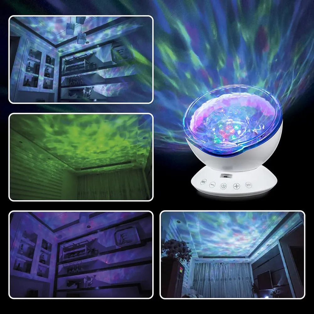 Ocean Wave Projector Led Night Lamp