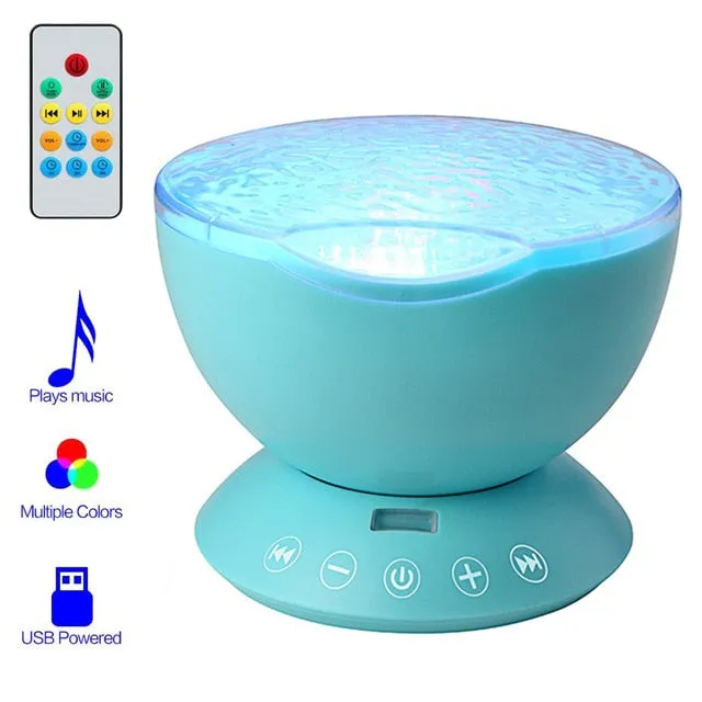 Ocean Wave Projector Led Night Lamp