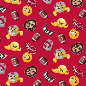 OHIO STATE UNIVERSITY-Emoji Fleece-100% Polyester-OHS1126