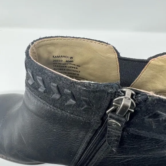 OluKai Kamahoi Ankle Bootie - Women's Black/Black 10