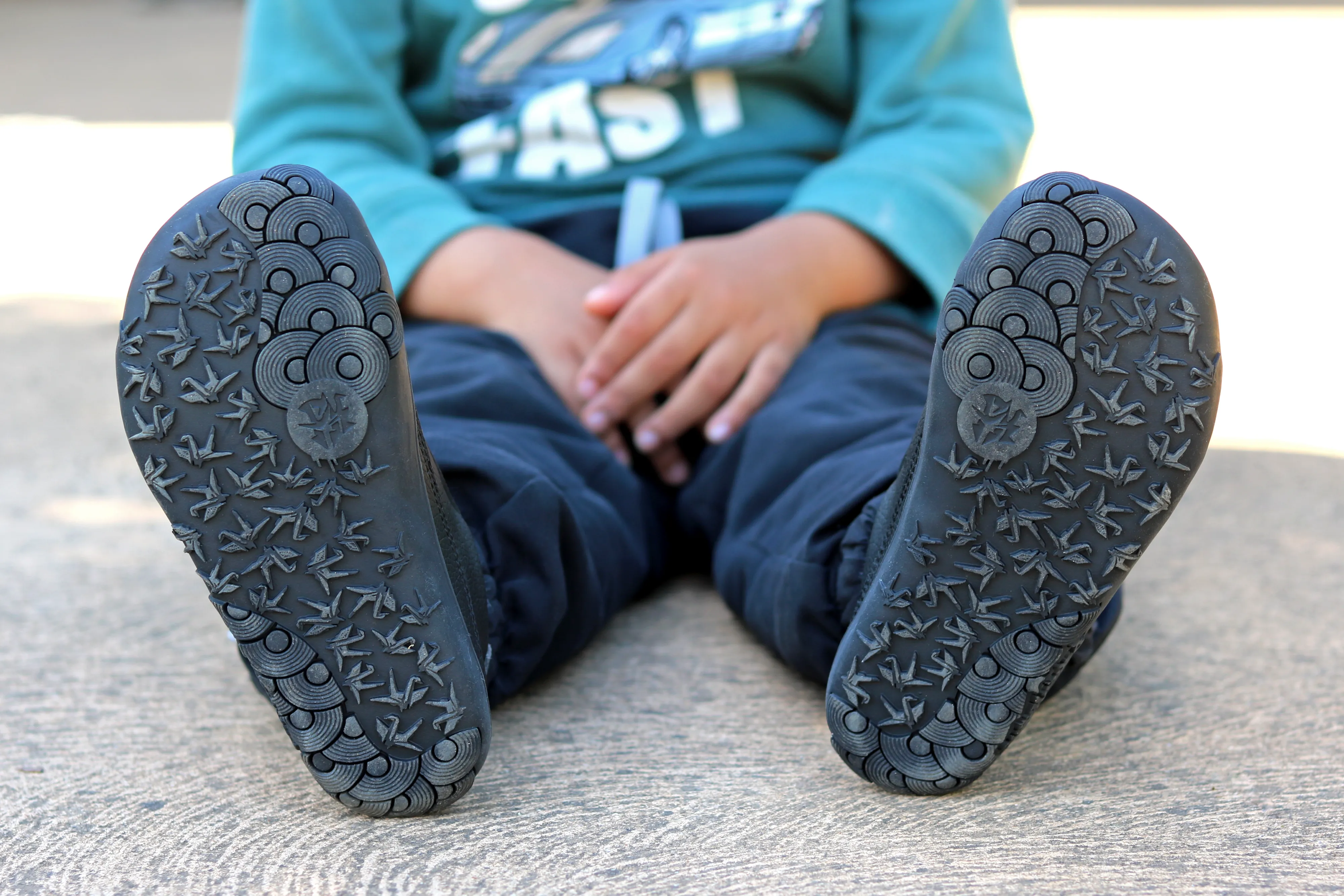 PaperKrane Kids Sneakers - Lil Rippa Black