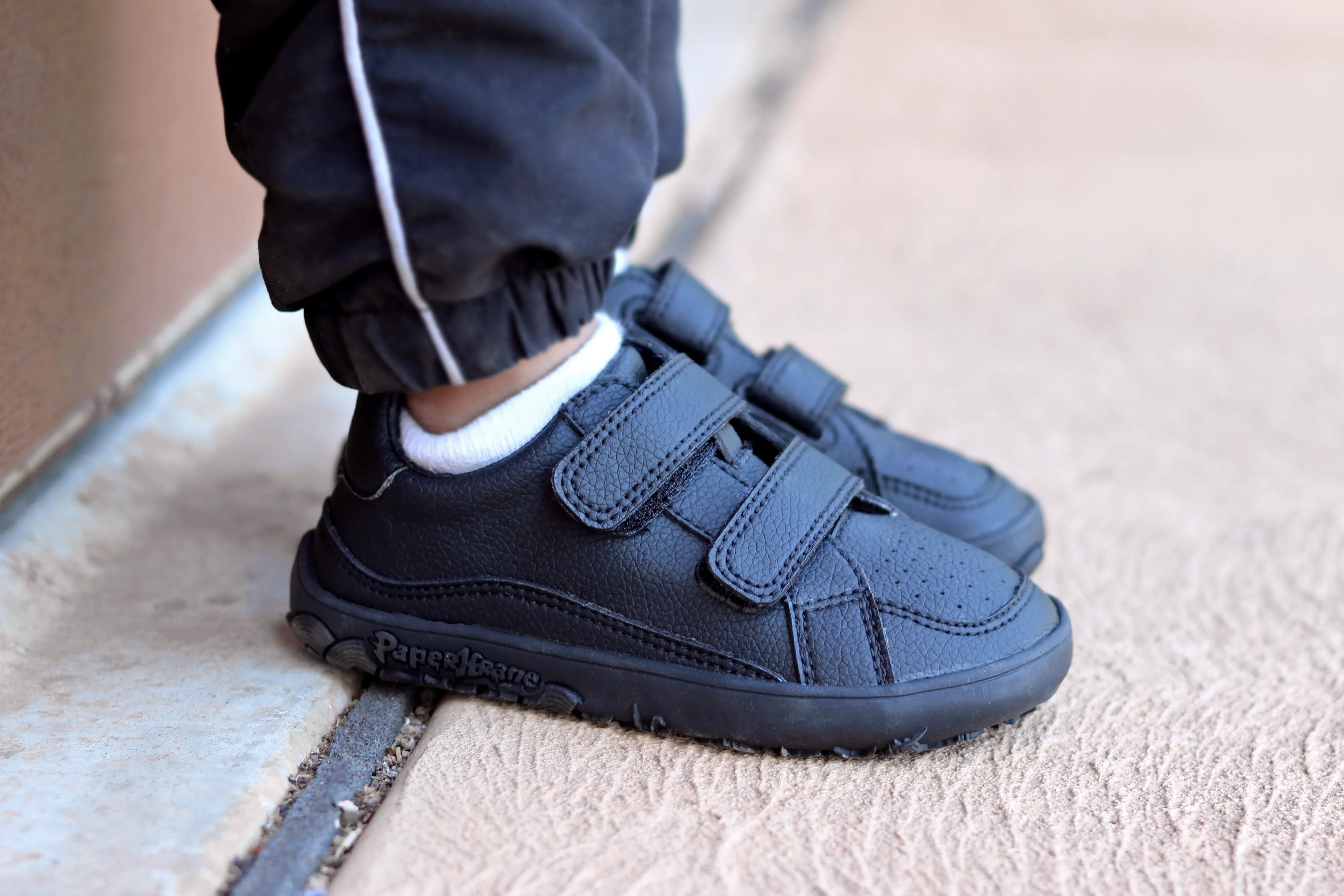 PaperKrane Kids Sneakers - Lil Rippa Black