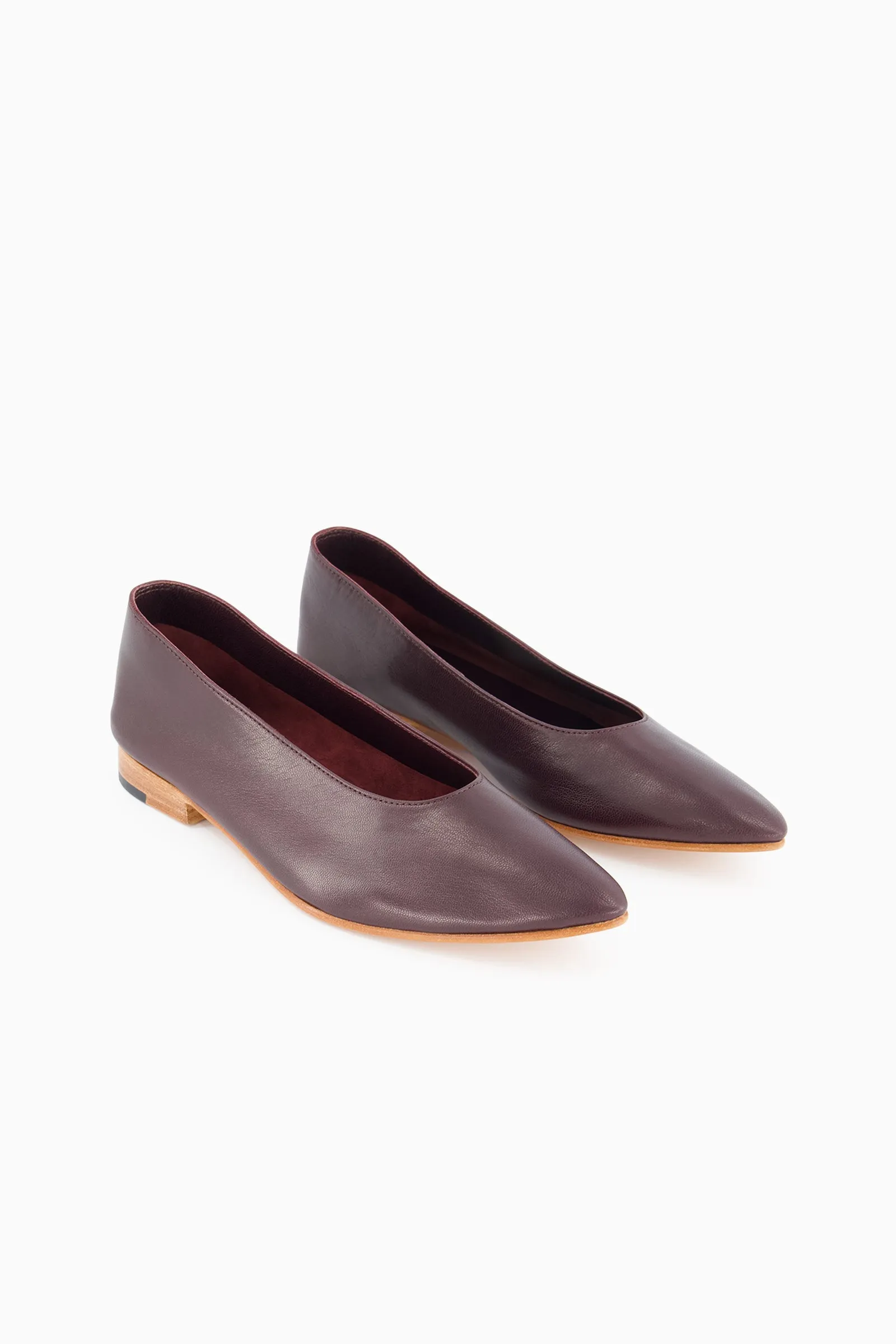 Party Flat - Oxblood