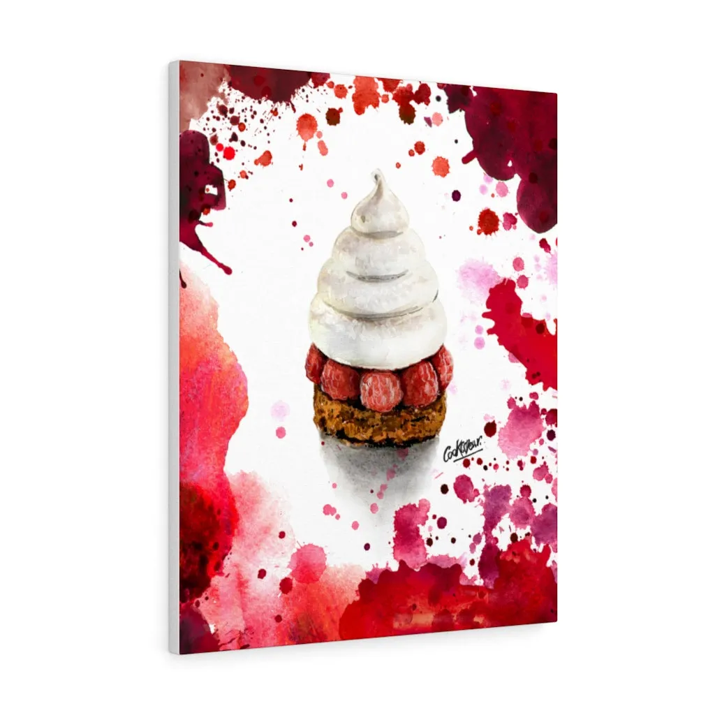 Pavlov Framboise Watercolor Canvas
