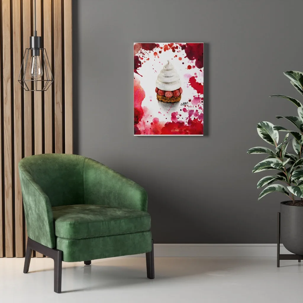 Pavlov Framboise Watercolor Canvas