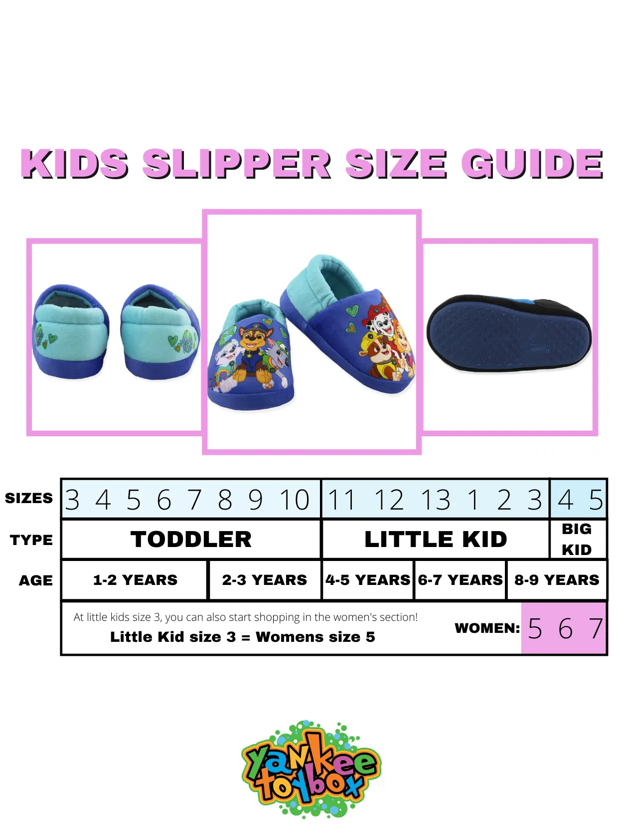 Paw Patrol Plush A-line Slippers