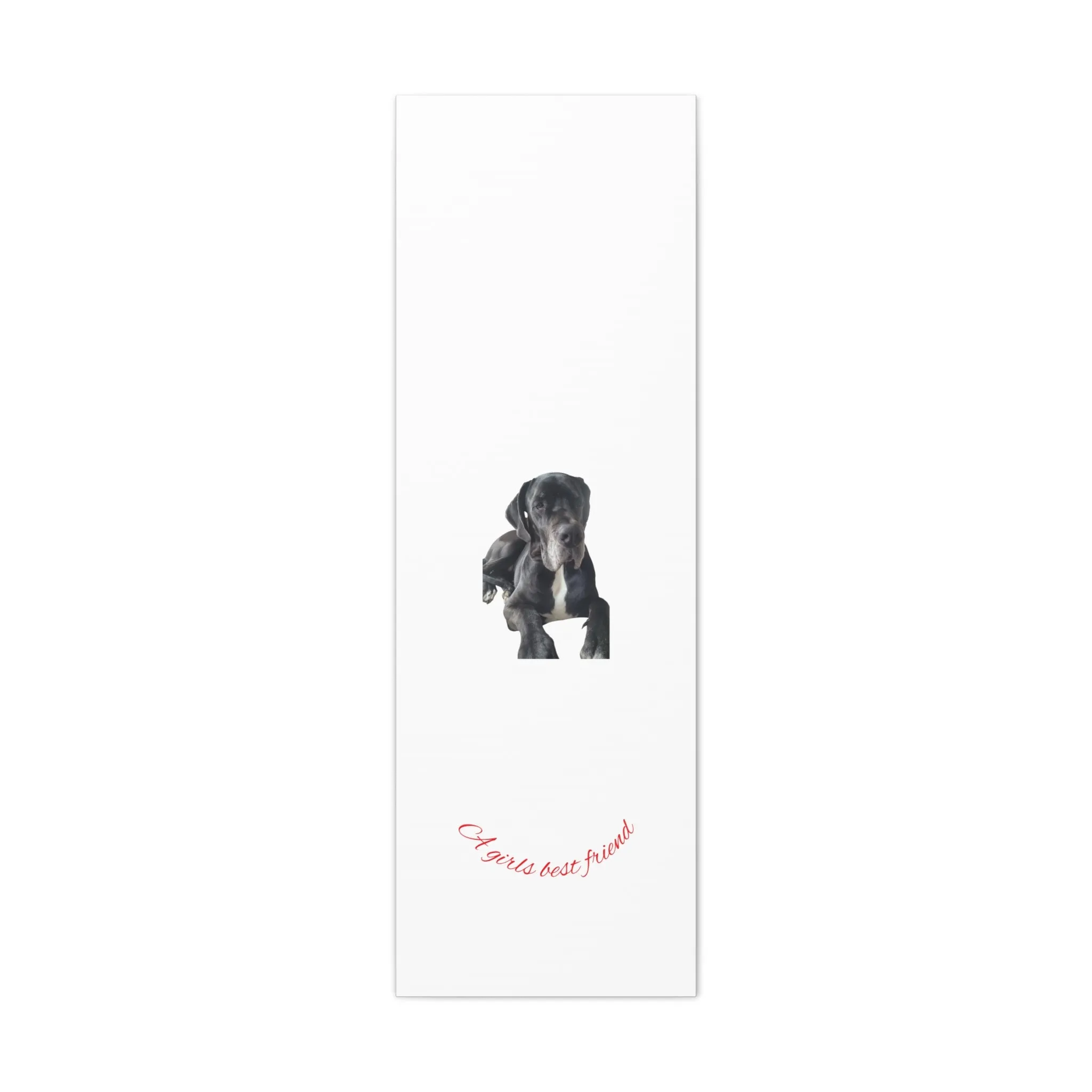 Personalized Dog Portrait Canvas Art - Custom Matte Wall Decor