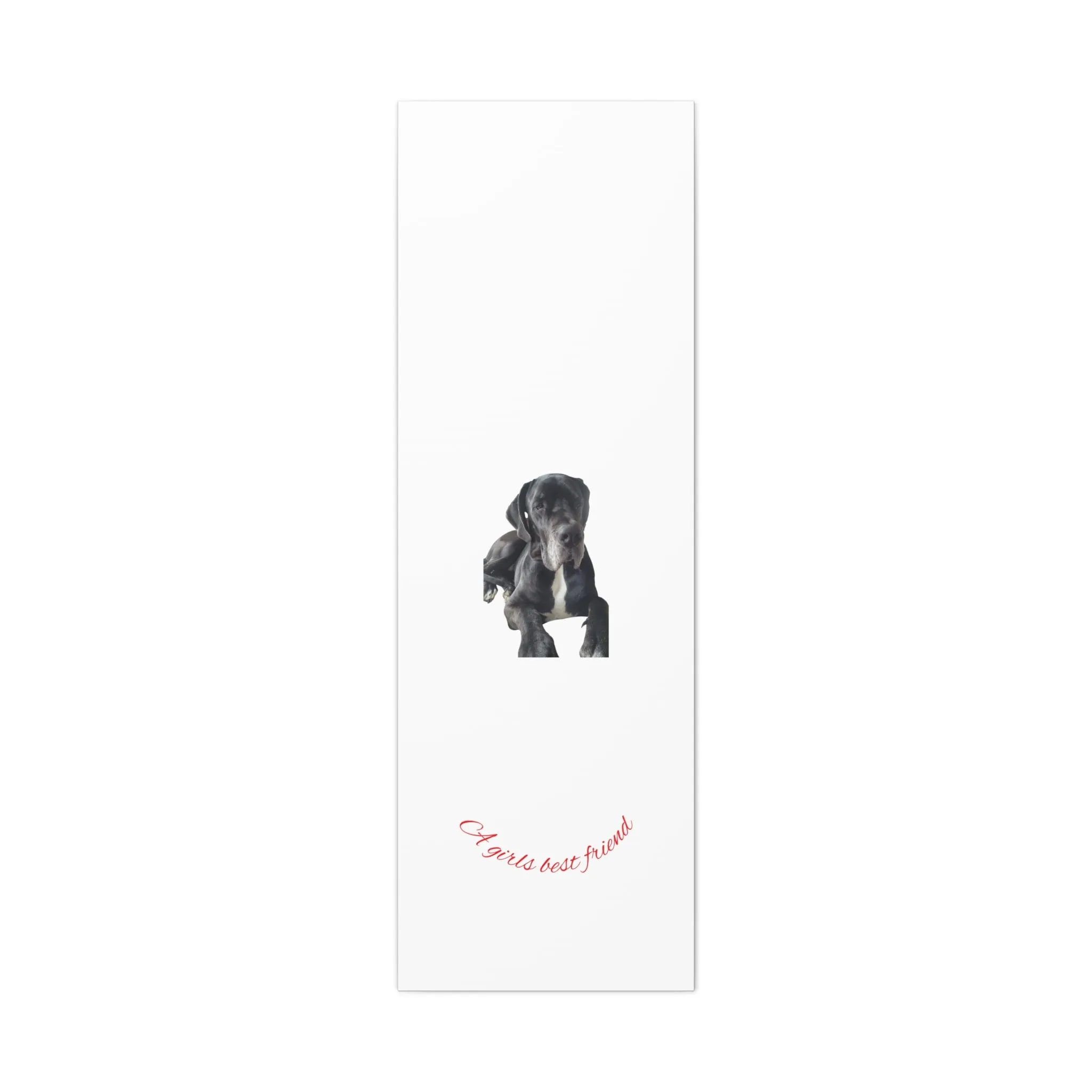 Personalized Dog Portrait Canvas Art - Custom Matte Wall Decor
