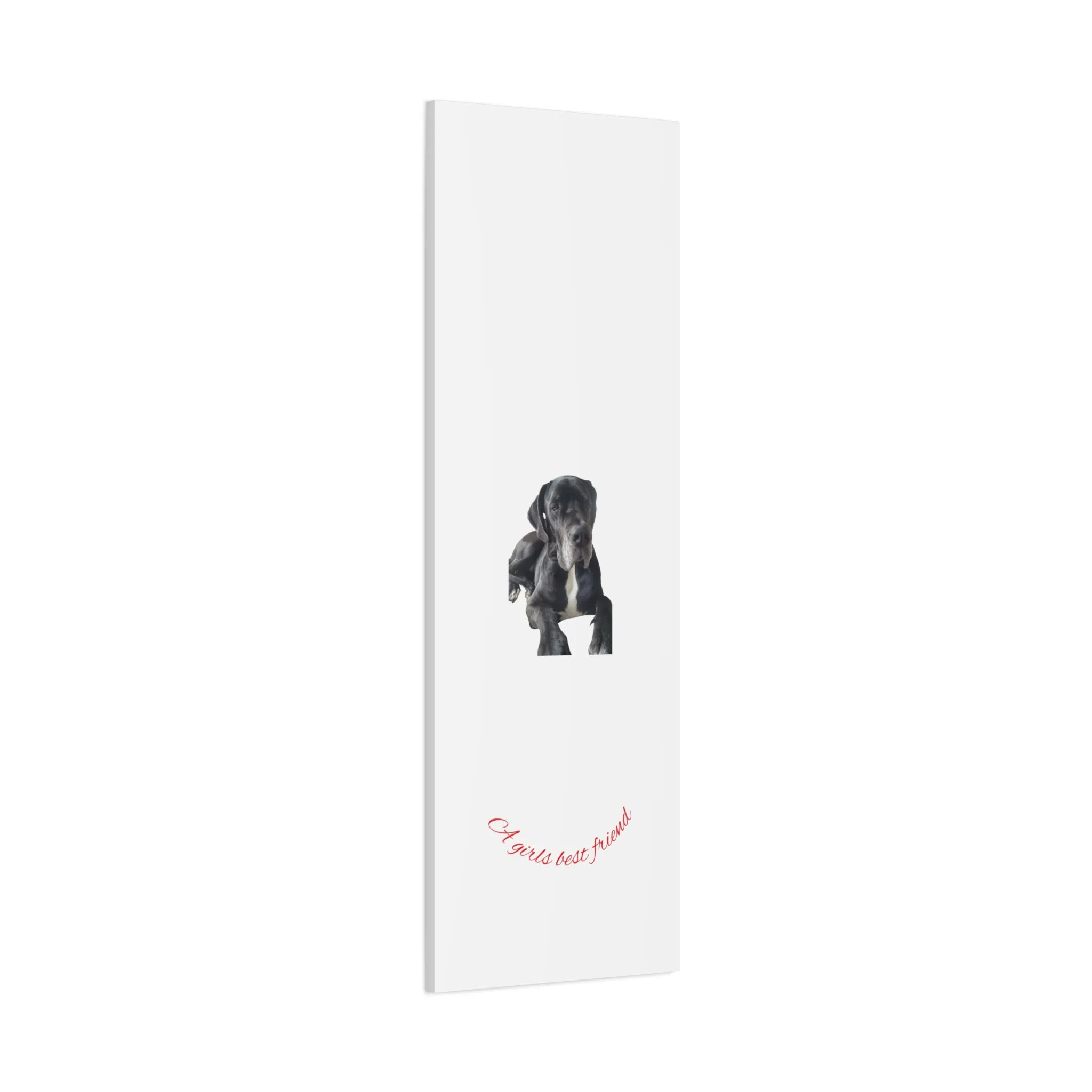 Personalized Dog Portrait Canvas Art - Custom Matte Wall Decor
