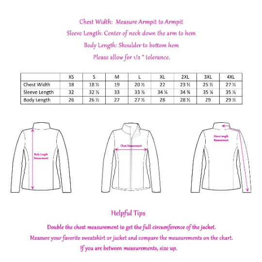 Phi Chi Theta Fleece Jacket - Chapter Name