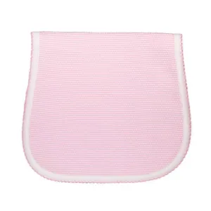 Pima Cotton Bubble Burp Cloth - Pink