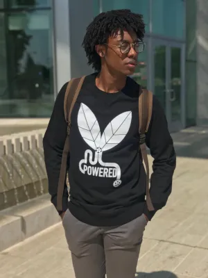 Plant 🌱 Powered sweatshirt in BLACK m