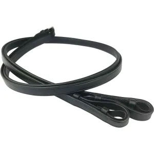 Premium Eco Leather Plain Reins - Soft, Smooth and Strong - 5/8 Inch Width