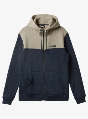Quiksilver Keller Block Zip - Dark Navy Heather