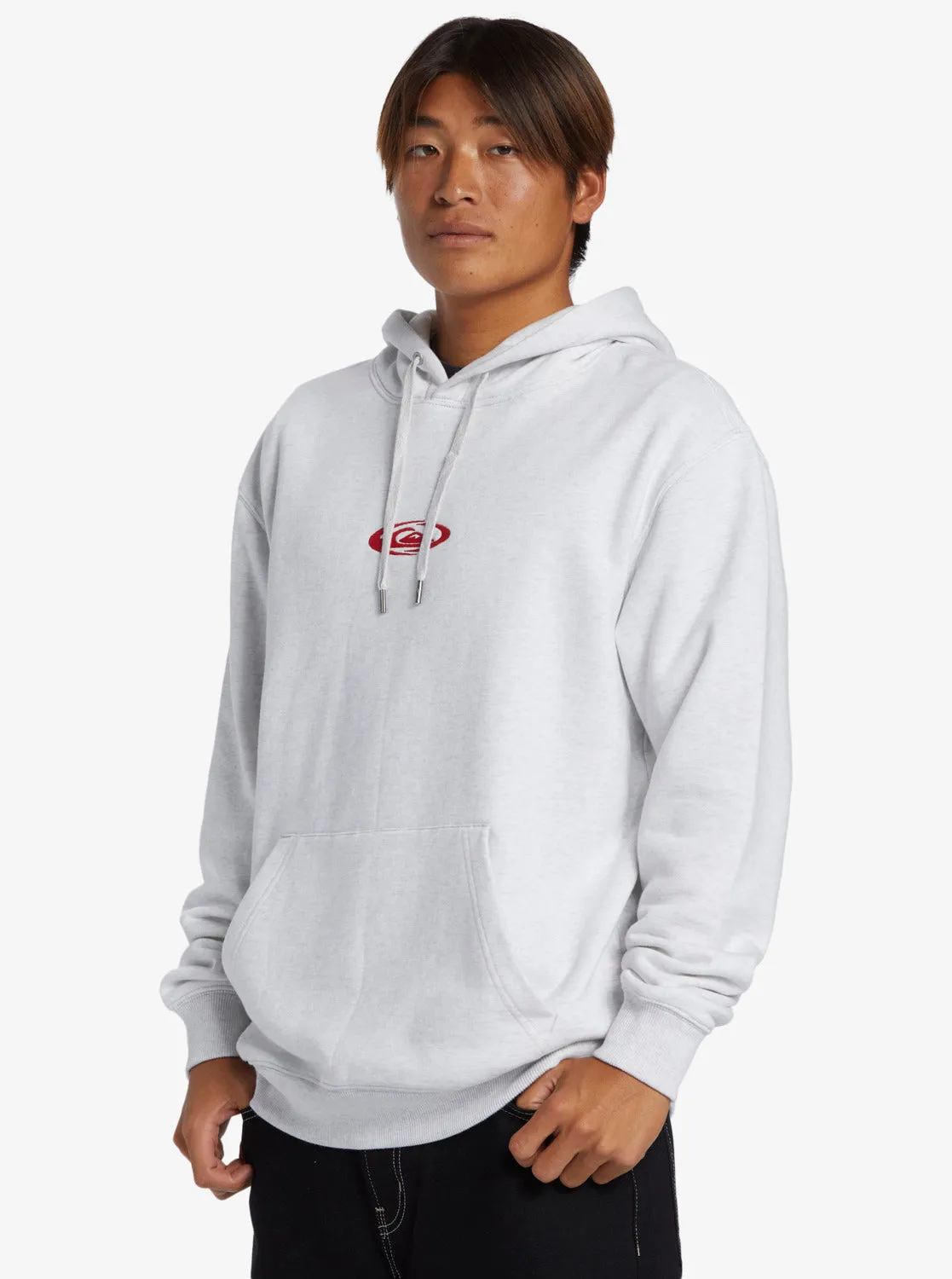 Quiksilver Saturn Hoodie - White Marble Heather