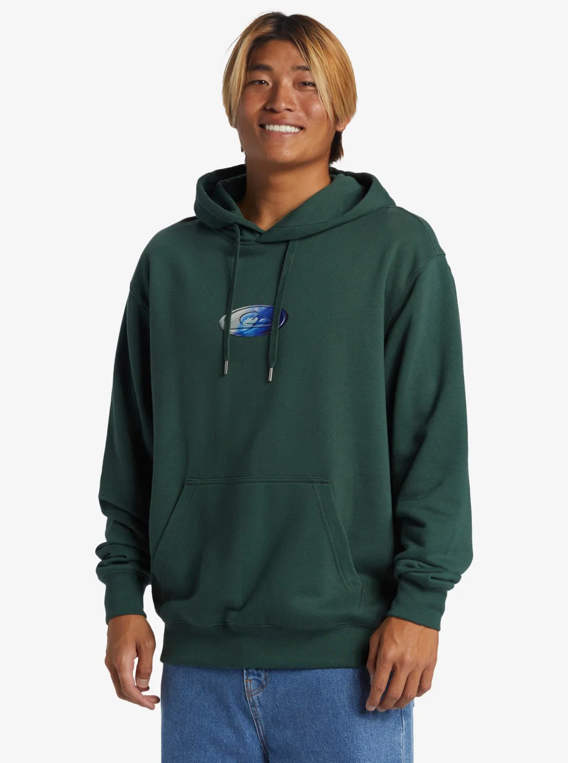 Quiksilver Saturn  N.A.R. Hoodie - Forest