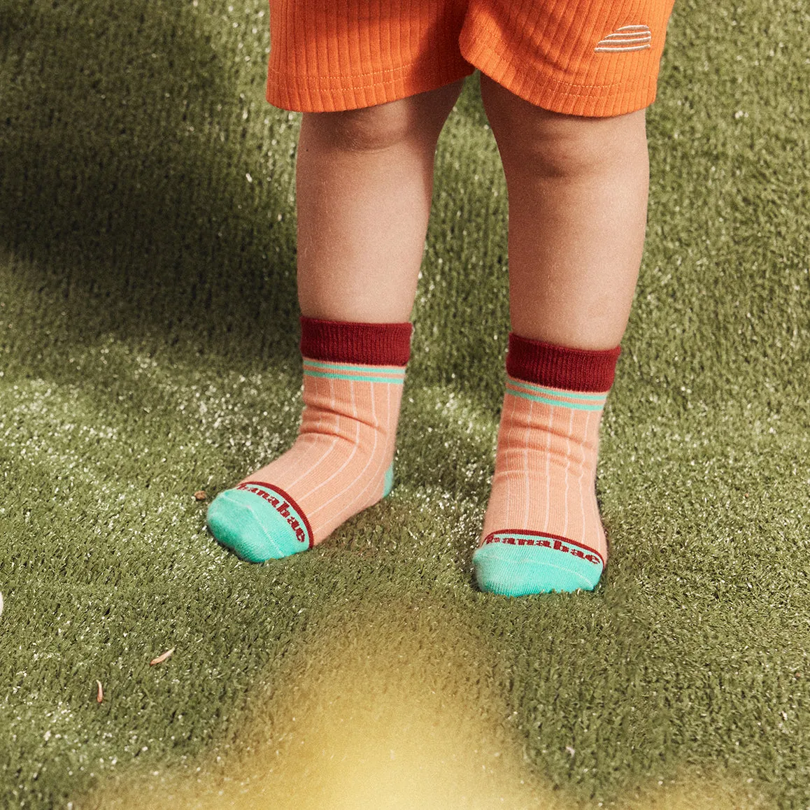 Rad Kid Beanie And Sock Twin Pack Bundle - Cherry