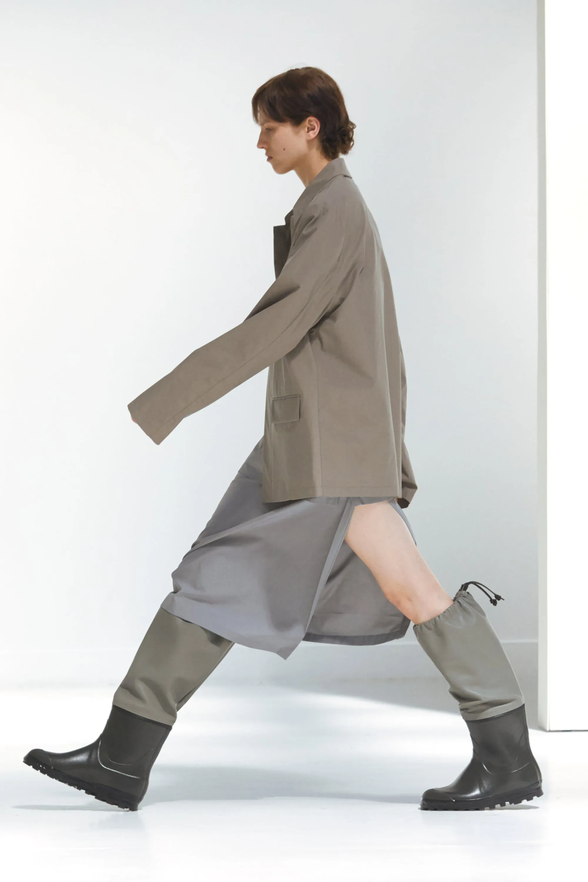 Rain boots inox