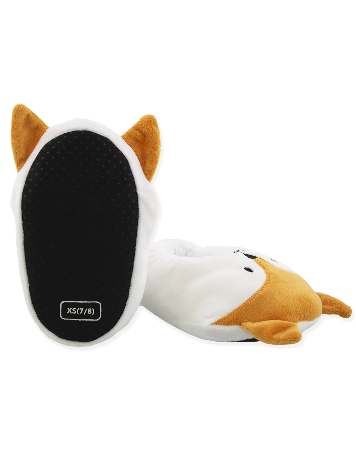Red Fox Plush Slippers